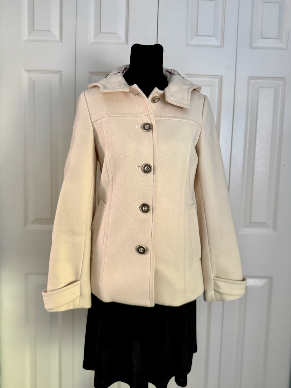 Burberry Blue Label Coat with Hoodie